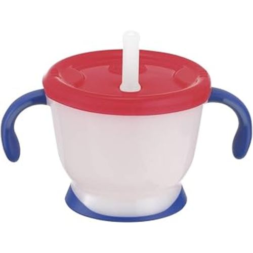 Richell Acrea Cup Mug Straw Type R Navy Blue 1 Piece 150ml 6 Months