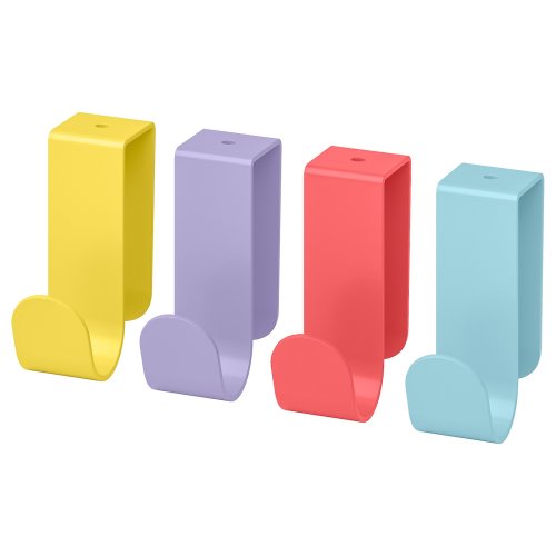 Hook and clip - multicolor