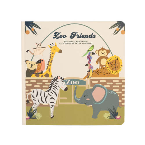 Lucy's Room Zoo Friends Board Book