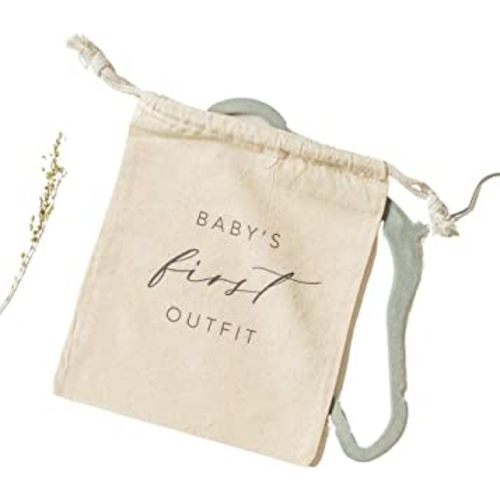 Baby Outfit Keepsake Memory Case for Newborn Earth-Friendly Hospital Outfit Storage & Preservation