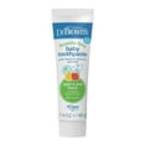 Dr. Brown's Fluoride-Free Baby Toothpaste, Toddler Oral Care, Apple Pear, 1.4oz, 0-3 Years, 1 Pack