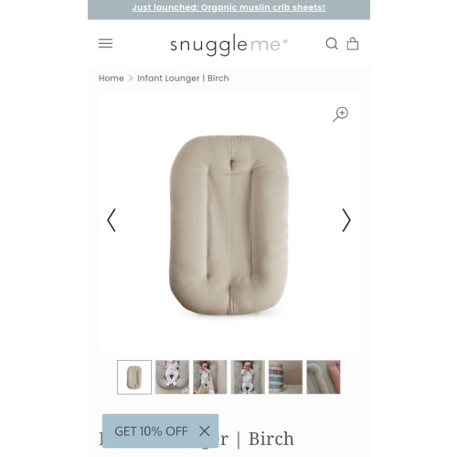 Infant Lounger | Birch