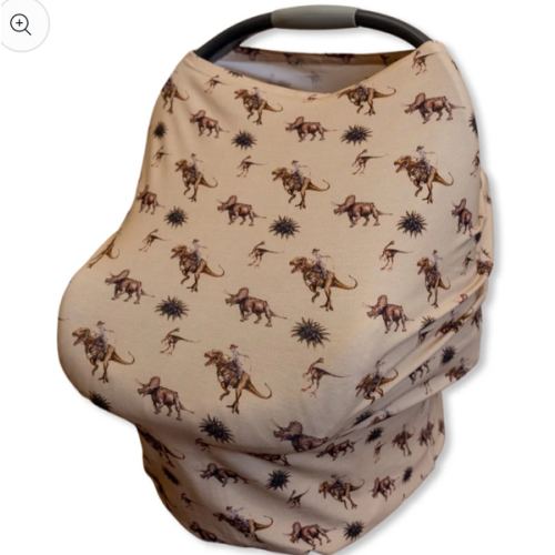 Cowboy Dino Car Seat Cover – Cowkid Clothing Company