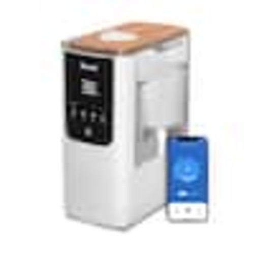 LEVOIT 1.2 Gal. Smart Warm and Cool Mist Top-Filled Ultrasonic Humidifier and Diffuser with Ambient Light up to 430 sq. ft. HEAPHULVSUS0074Y