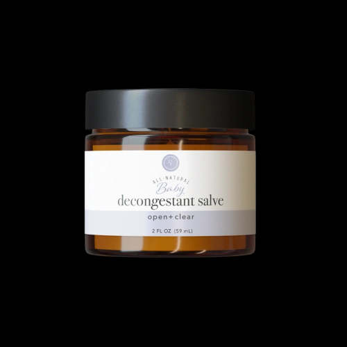 Baby Decongestant Salve, Open + Clear, 2oz, Rowe Casa Organics
