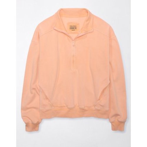 AE Quarter-Zip Fleece Sweatshirt