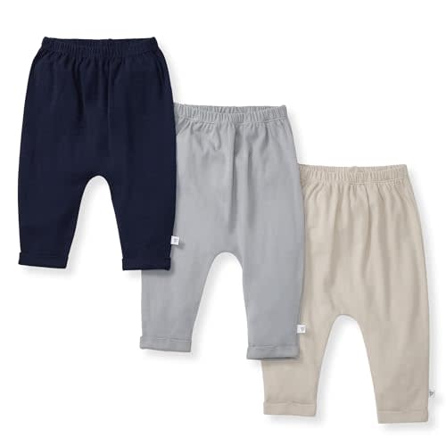 Burt's Bees Baby Knit Jogger Pants- 0-3M