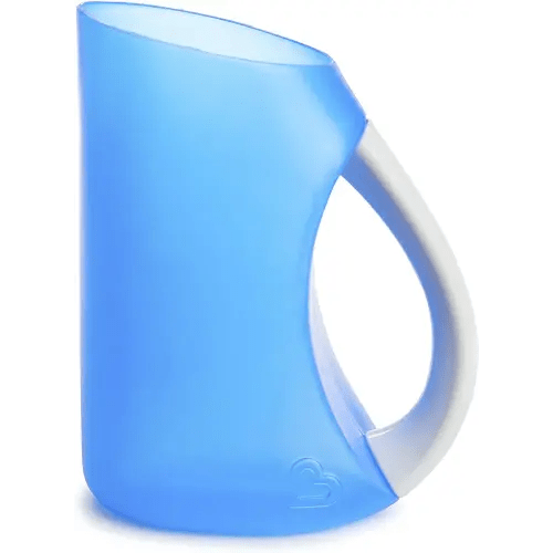 Munchkin® Rinse™ Shampoo Bath Rinser Cup, Ultra Soft and Flexible Rim, Babies, Toddlers and Kids, Blue