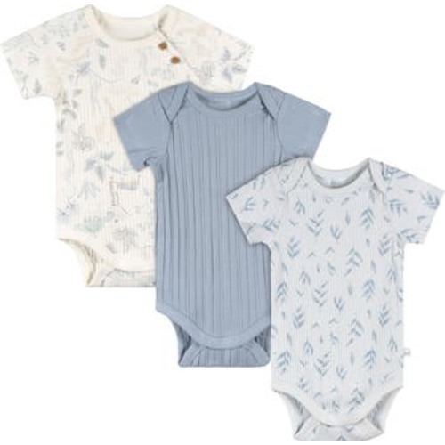 Assorted 3-Pack Bodysuits, 0-3M