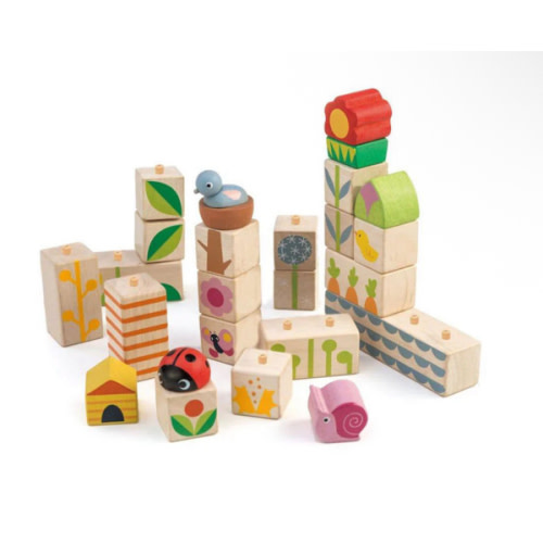 Garden wood block set
