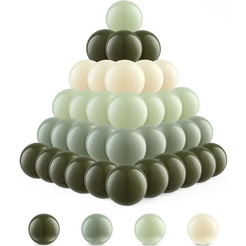 Clear Ball Pit Balls - Crush Proof Plastic Toy Balls for Boys and Girls