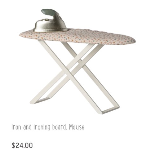 Iron & Ironing Board for Mice - Maileg - Maileg USA