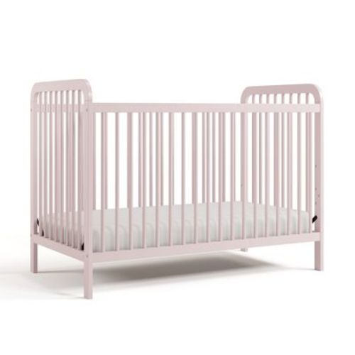Storkcraft Pasadena 3-in-1 Convertible Crib Blush