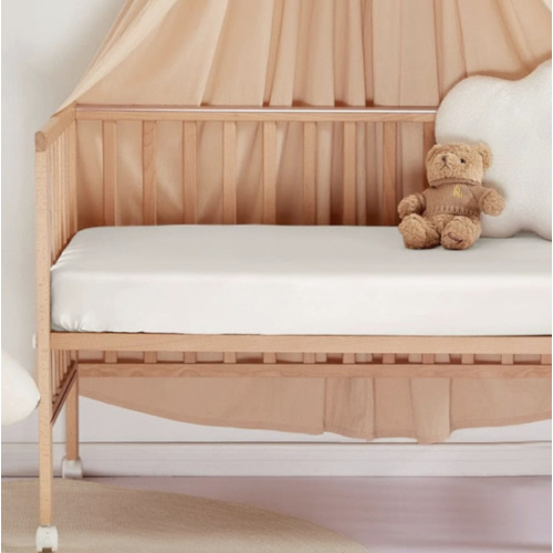 19 Momme Crib Silk Fitted Sheet