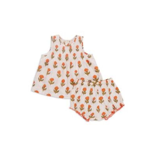 Girls' Jaipur Floral Dress & Bloomers Set - Baby
