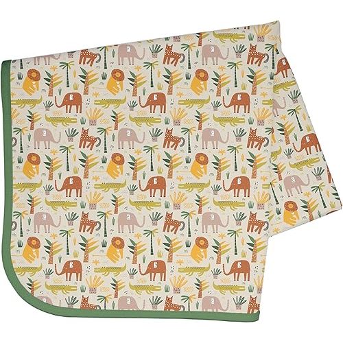 BapronBaby Safari Splash Mat - Waterproof Catch-All for Under High Chairs, Floors, Tables, Playtime or Arts & Crafts - Machine Washable - 45" x 45”