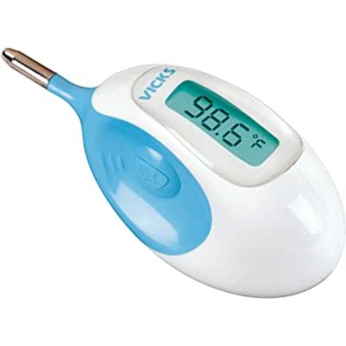 Amazon.com: Vicks Baby Rectal Thermometer Baby Thermometer for Rectal Temperature, Short and Flexible Tip with Fast Read Times and Large Digital Display : Health & Household