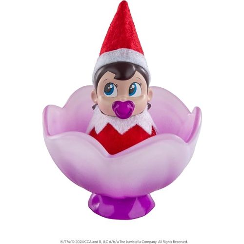 The Elf on the Shelf Frost Pips Mini Blooms Elf Baby Girl with Blue Eyes