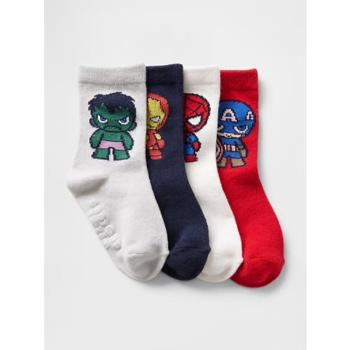 Baby & Toddler Marvel Crew Socks (4-Pack)