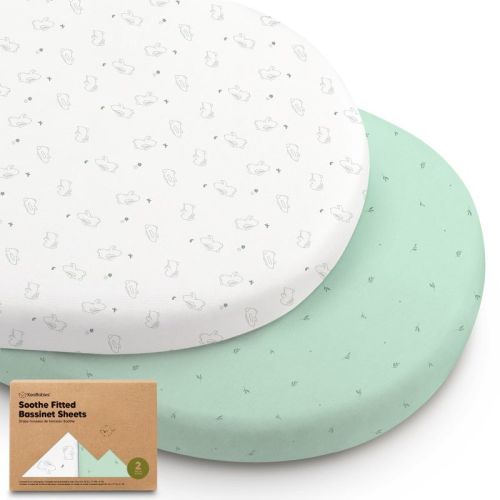 Organic Bassinet Sheet, 2-pack