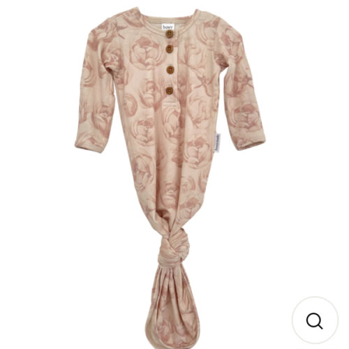 Baby Knotted Gown - Posie