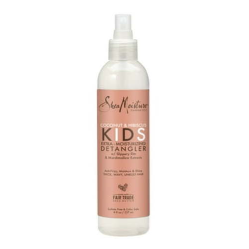SheaMoisture Kids Extra Moisturizing Detangler hairspray with Slippery Elm, 8 fl oz