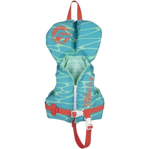 Full Throttle Infant Nylon Life Jacket - Aqua