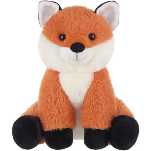 Apricot Lamb Toys Plush Fox Stuffed Animal Soft Cuddly Perfect for Girls Boys (Yellow Fox, 9 Inches)