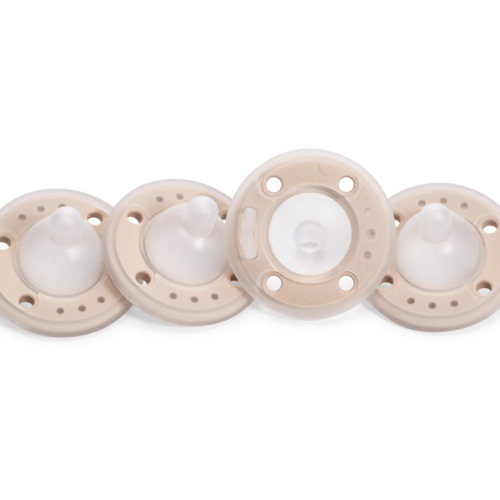 Ninni Pacifier- SOatmeal 4 Pack Pacifier Like a Breast – Ninni Co