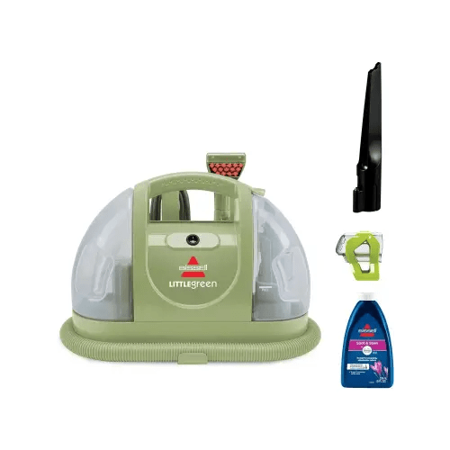 BISSELL Little Green Multi-Purpose Portable Carpet and Upholstery Cleaner, Car and Auto Detailer, with Exclusive Specialty Tools, Green