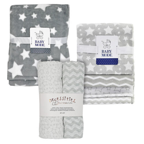 Baby Mode 7 Piece Baby Blanket Bundle, Choose Color - Sam's Club