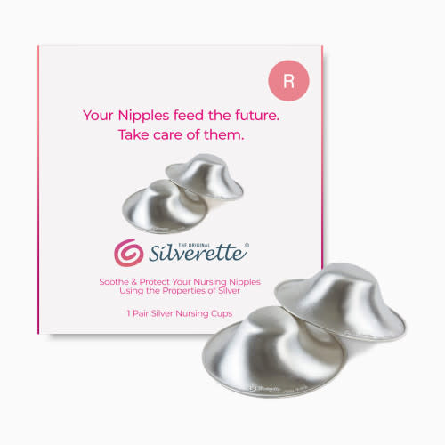 Silverette Silver Nursing Cups - Regular