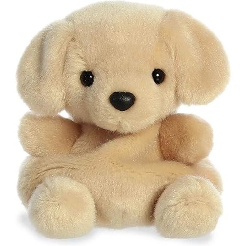 Aurora® Adorable Palm Pals™ Sunny Lab™ Stuffed Animal - Pocket-Sized Play - Collectable Fun - Brown 5 Inches