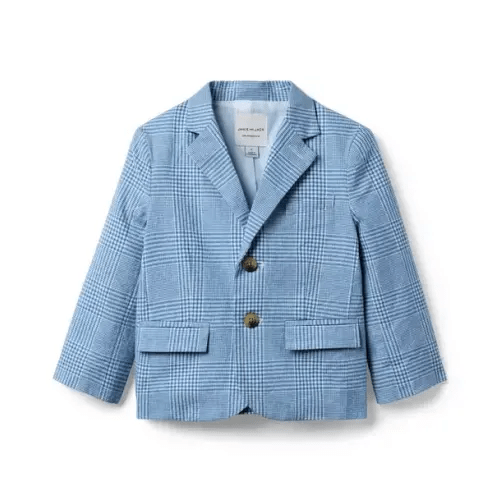 Boy Pebble Beach Tattersall The Tattersall Blazer by Janie and Jack