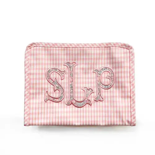 Taffy Gingham Vanity Bag