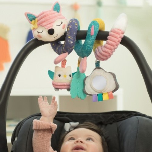 Infantino Go gaga! Spiral Car Seat Activity Toy - Pink