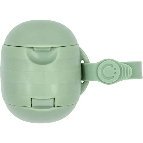 Ubbi On-The-Go Dual Pacifier Holder, Keep's Baby's Binkies Clean and Accessible, Portable for Travel, Diaper Bag Accessory Must Have for Newborns, Sage Green