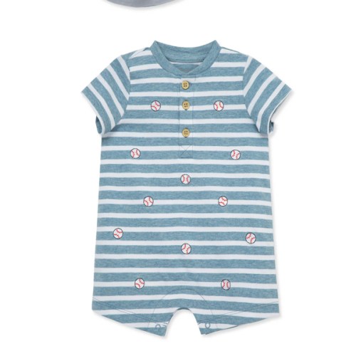 Baseball Romper & Hat