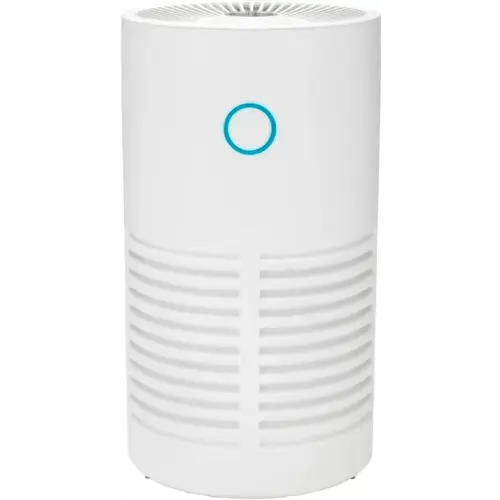 GermGuardian - 15-inch Air Purifier with 360-Degree True HEPA Pure Filter and UV-C Light for 150 Sq. Ft Rooms - White