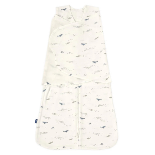 Ocean Life Cotton Swaddle | Newborn | HALO