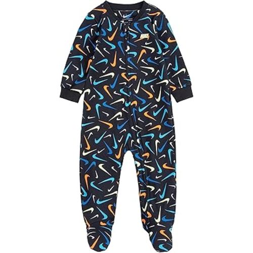 Nike Baby Boy's Swooshfetti Parade Footed Coverall (Infant) Black 6 Months