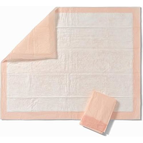 FitRight Heavy Absorbency Disposable Underpads, Super Absorbent Polymer and Fluff Core, 30" x 36", 100 Count