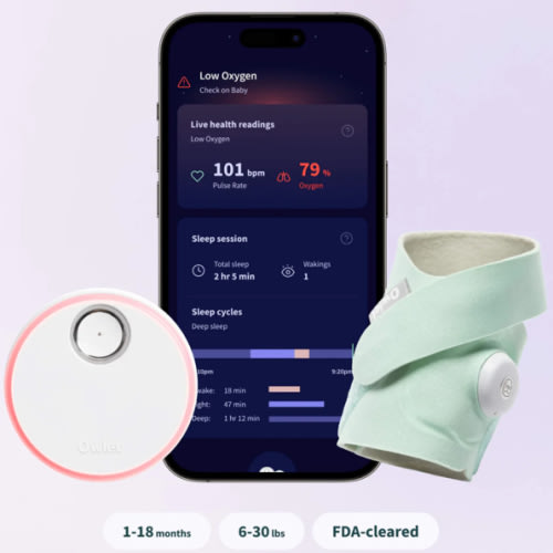 Owlet® Dream Sock - Bedtime blue