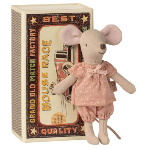 Big Sister Mouse in a Matchbox