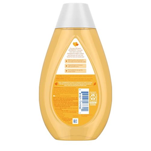 Johnson's Baby Tear Free Shampoo, No Parabens/Phthalates/Sulfates/Dyes, Fresh, 13.6 Fl Oz