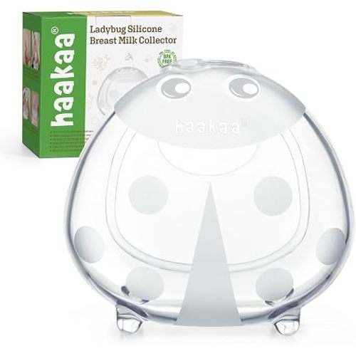 Haakaa Ladybug Silicone Breast Milk Collector 2.5 oz, 1 PK