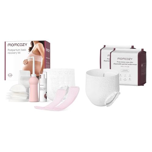 Momcozy Postpartum Recovery Essentials Kit, Labor Delivery Mom Care Kit