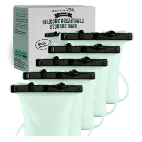 Reusable Silicone Breastmilk Storage Bags | Legendairy Milk