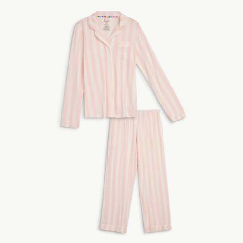 women's capri stripe modal magnetic classic with a twist long sleeve p – Magnetic Me