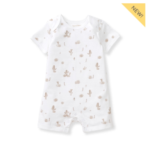 Desert Life Organic Cotton Baby Romper